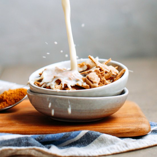 Homemade Buckwheat Flakes