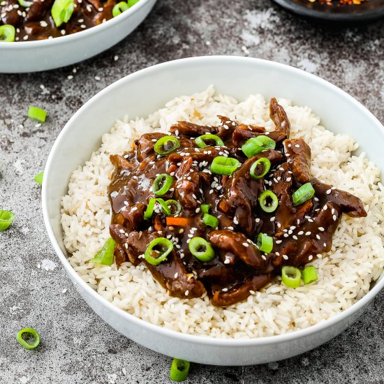 Easy Instant Pot Mongolian Beef