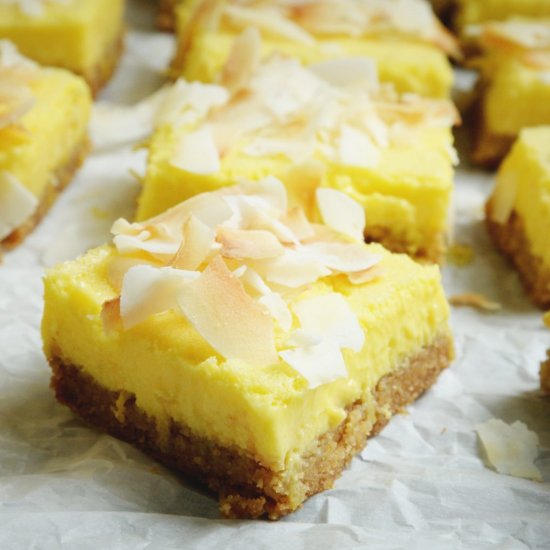 Low-Carb Coconut Lemon Bars