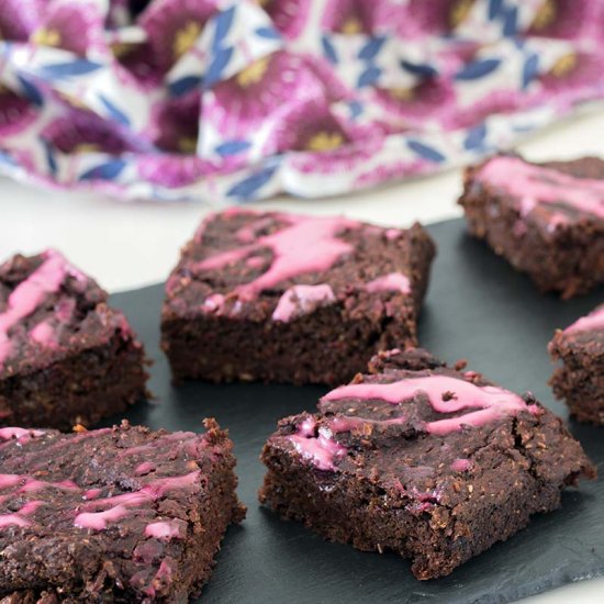 Chocolate beetroot brownie