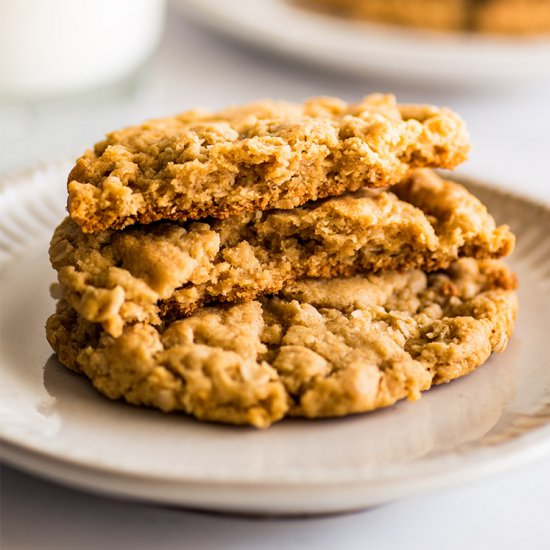 Small-batch PB Oatmeal Cookies