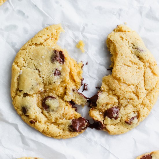 Chickpea Chocolate Chip Cookies