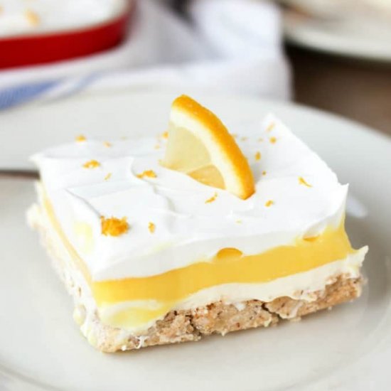 Dreamy Lemon Lush Dessert