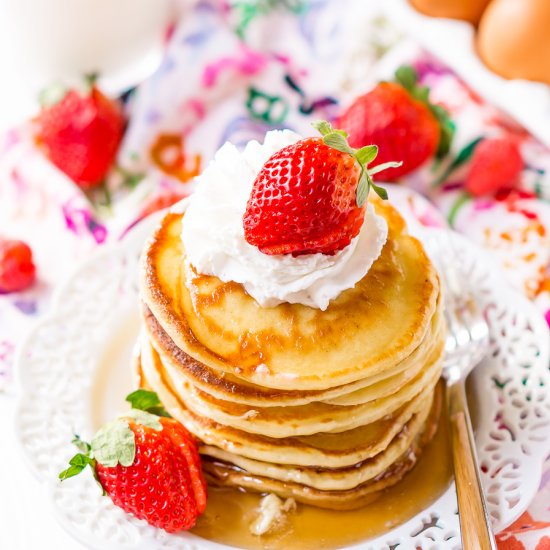 Cream Cheese Pancakes