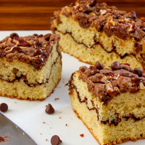 Cinnamon crumb coffee cake