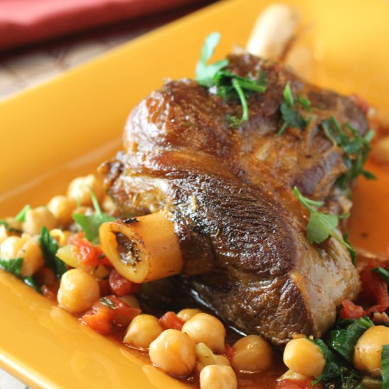 Braised Lamb Shanks