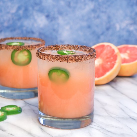 Spicy Grapefruit Margarita