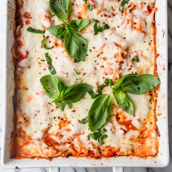 Easy Baked Spaghetti