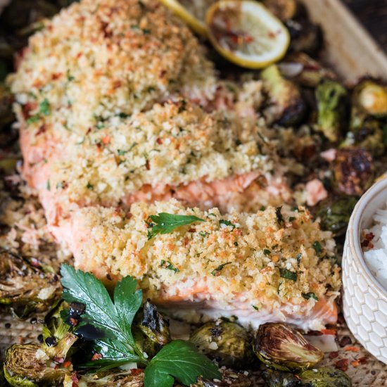 Lemon Panko Salmon