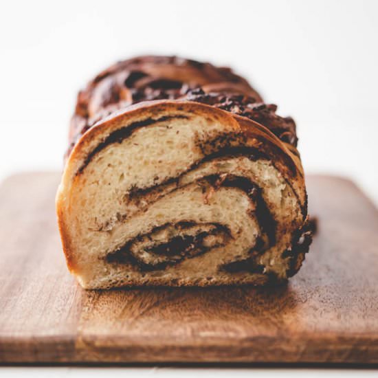 Braided Nutella Bread