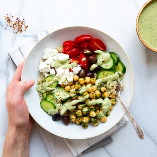 Mediterranean Quinoa Bowls