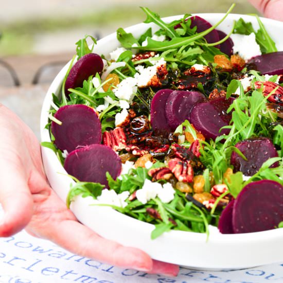 Beet and Arugula Salad