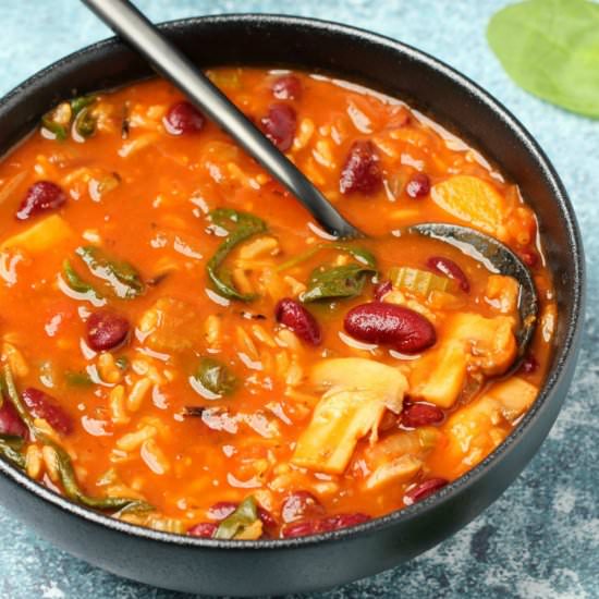 Vegan Minestrone Soup