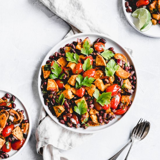 Sweet Potato Black Bean Salsa