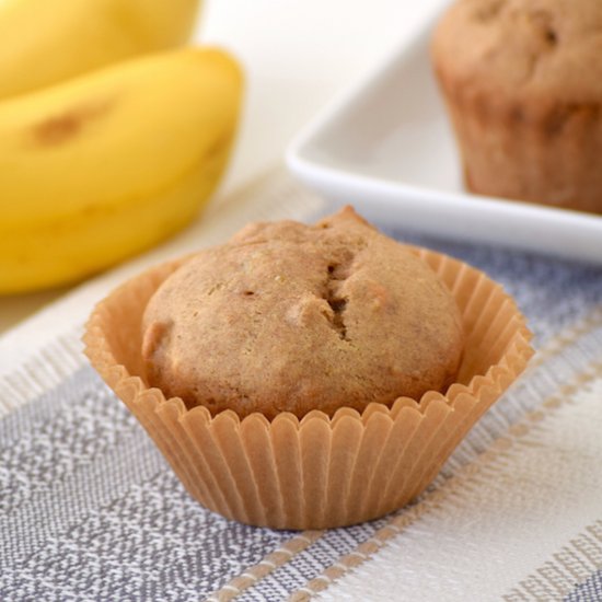 gluten-free banana muffins