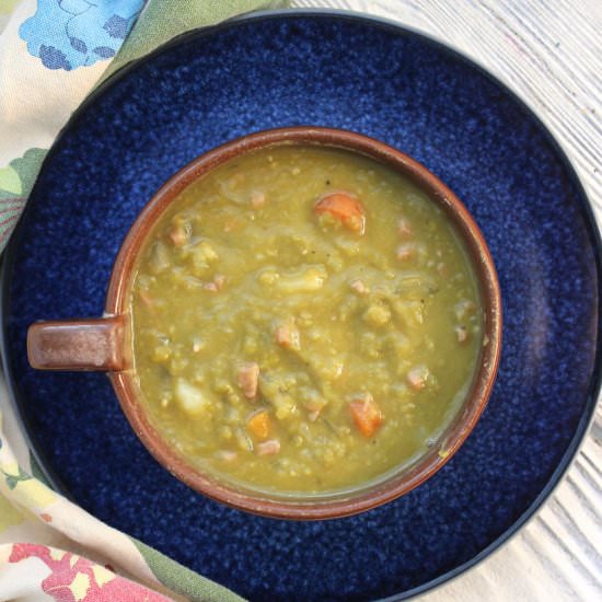 Split pea and ham soup