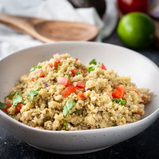 Quinoa and Guacamole Salad