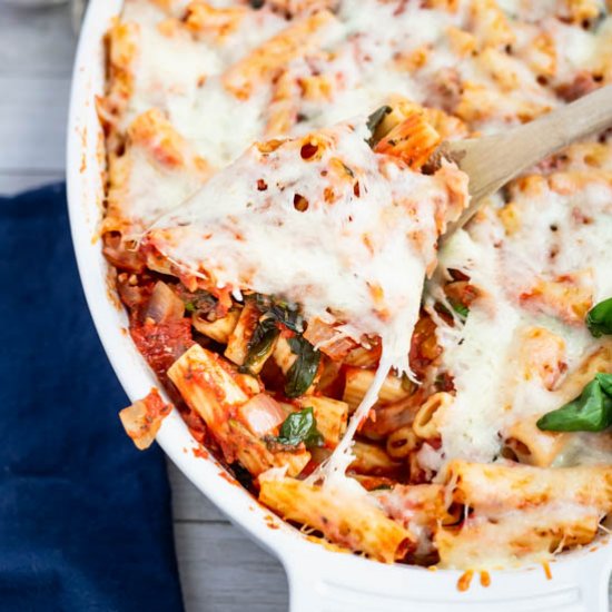 Italian Sausage Pasta Bake