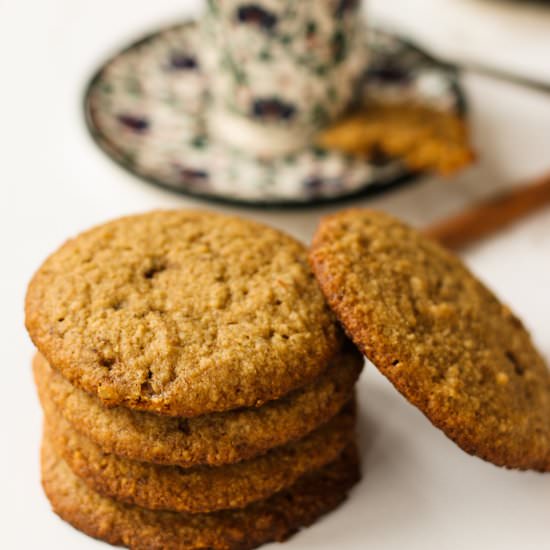 Almond & Oatmeal Cookies