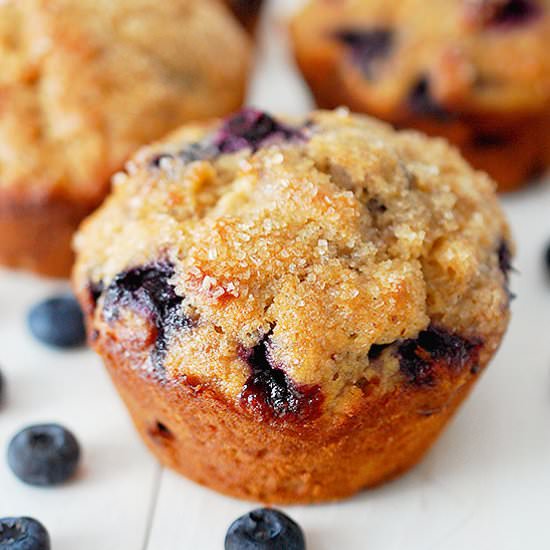 Jumbo blueberry muffins