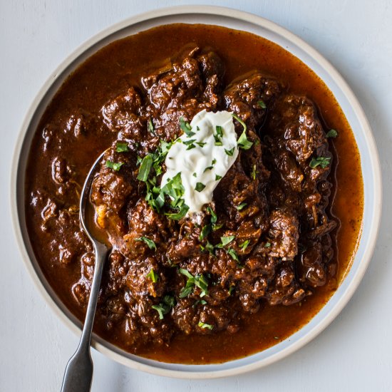 Instant Pot Short Rib Chili