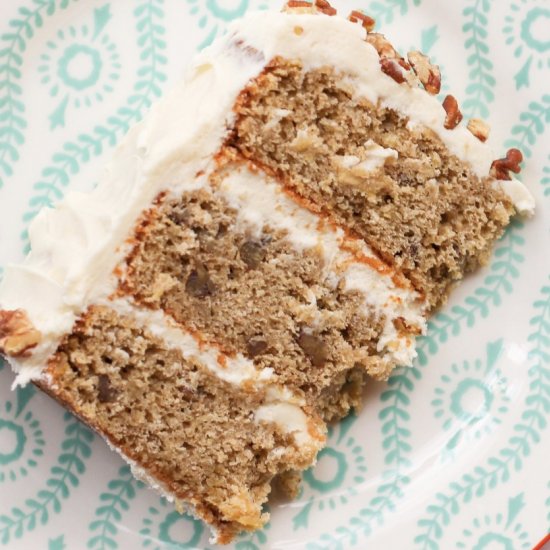 Brown Butter Hummingbird Cake