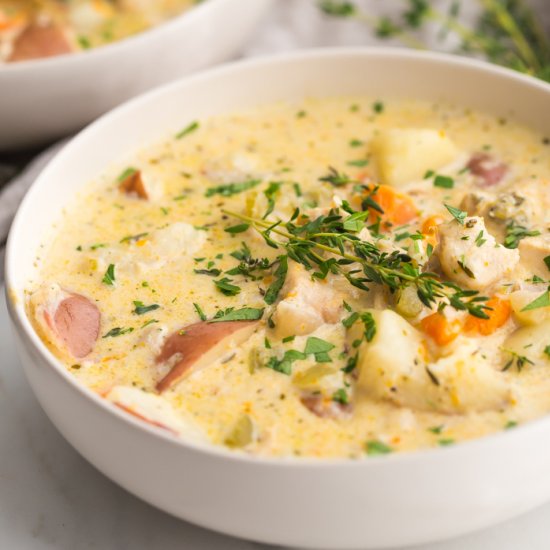 Instant Pot Chicken Pot Pie Soup