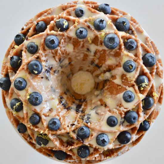 Blueberry Lemon Bundt Cake