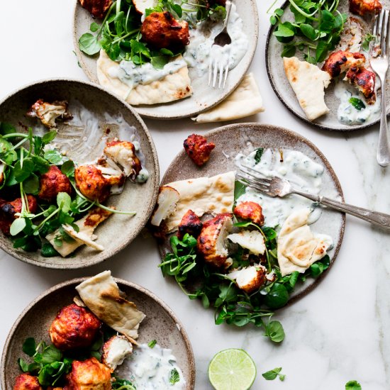 Vegan cauliflower ‘wings’