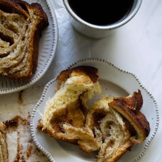 Cinnamon Swirl Brioche