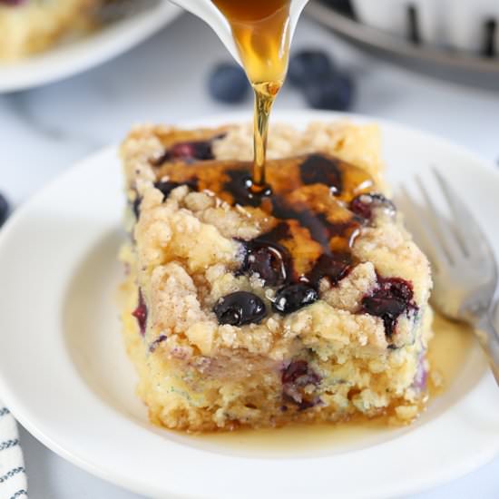 Blueberry Pancake Casserole