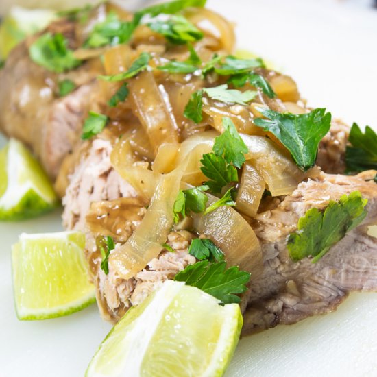 Slow Cooker Pork Tenderloin