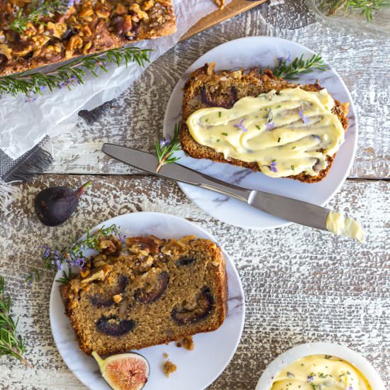 Caramelized Fig and Walnut Bread