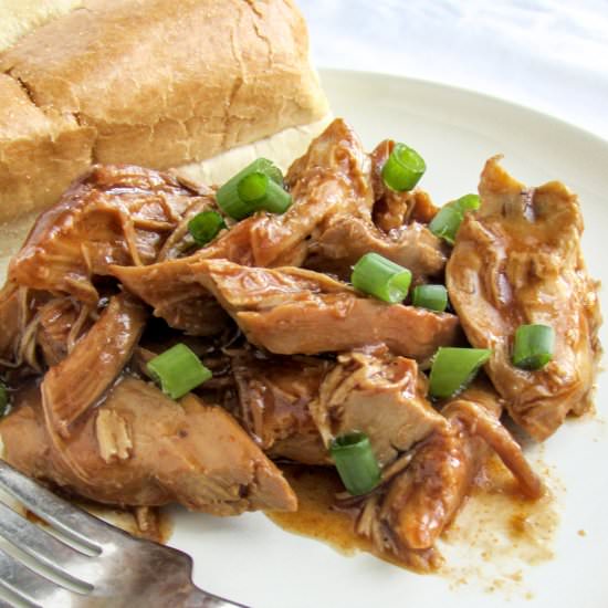 Slow Cooker Barbeque Chicken