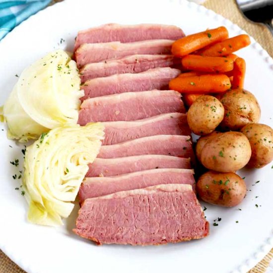 Pressure Cooker Corned Beef