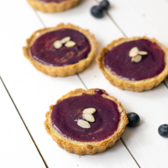 Blueberry Almond Tartlets