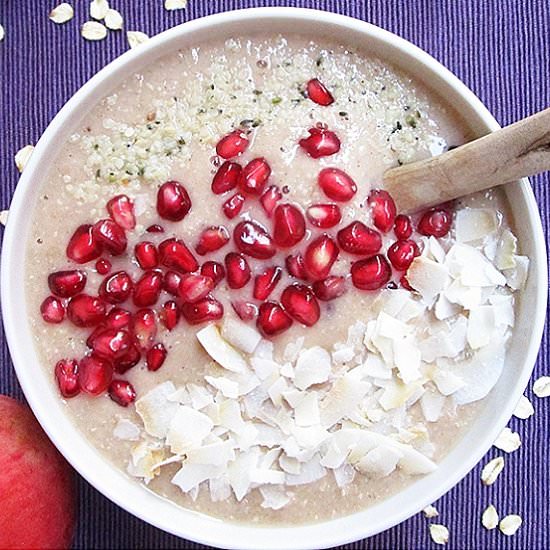 Vegan Banana Apple Smoothie Bowl