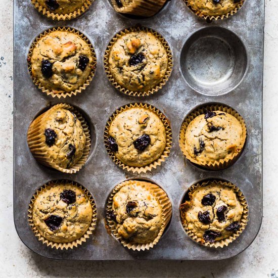 Gluten-Free Tahini Muffins