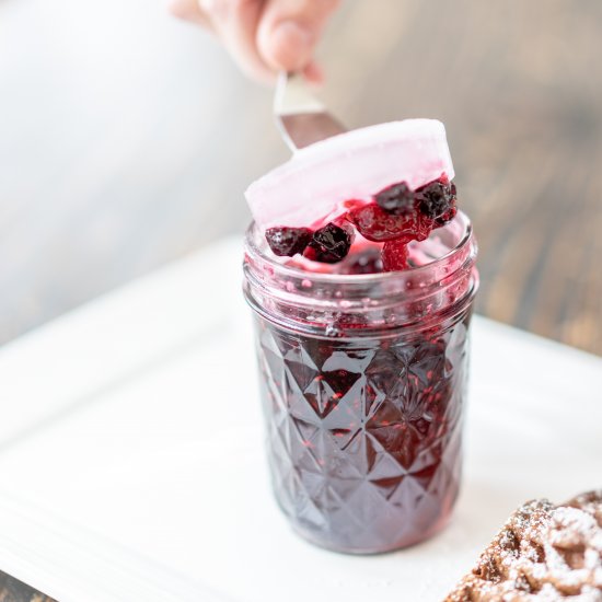 Wildberry Jam with Crème de Cassis