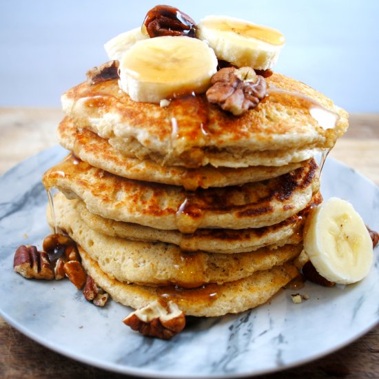 Gluten Free Oatmeal Pancakes