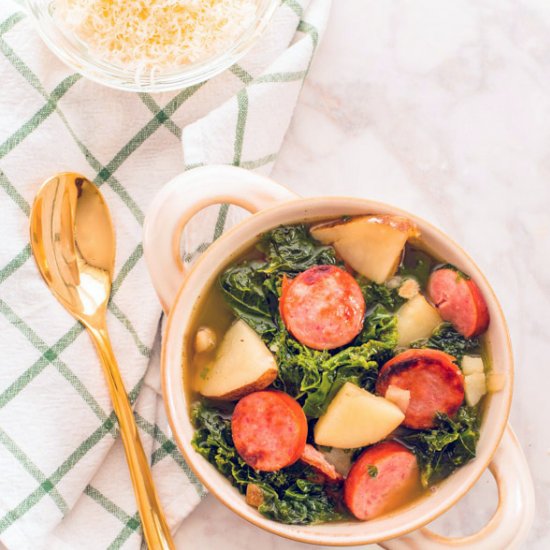 Sausage & Potato Stew with Kale