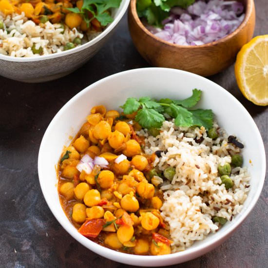 Instant pot Channa masala