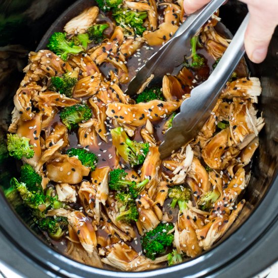 Slow Cooker Mongolian Chicken