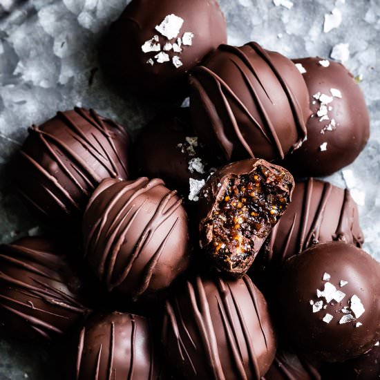 Chocolate Fig Truffles