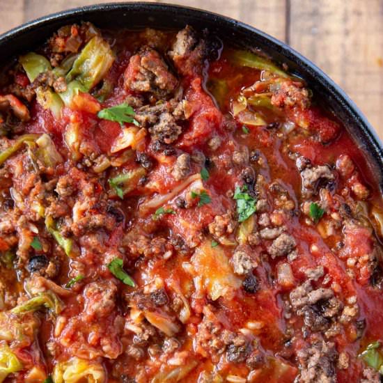 Stuffed Cabbage Soup