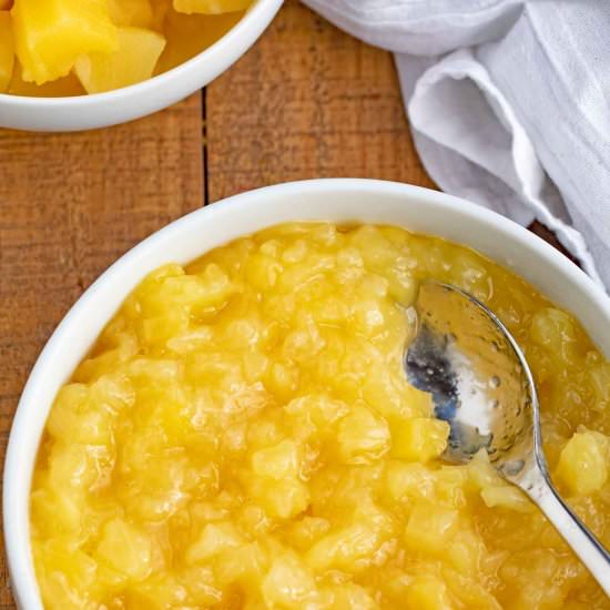 Easy Pineapple Topping