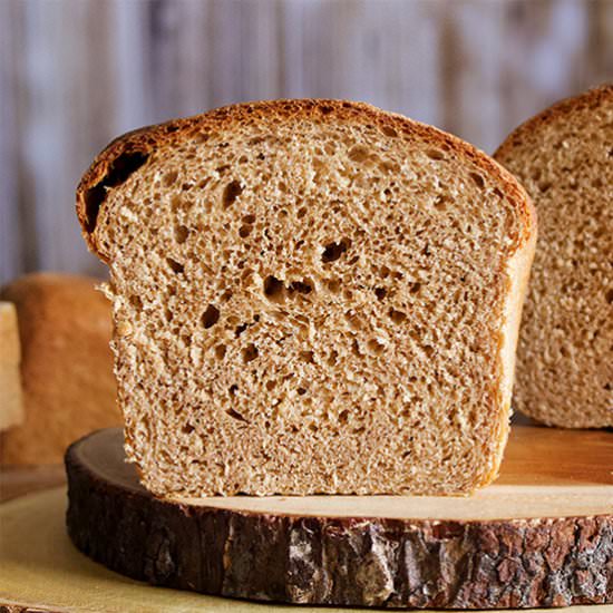 Simple Homemade Whole Wheat Bread