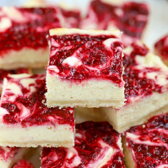 Raspberry Cheesecake Bars