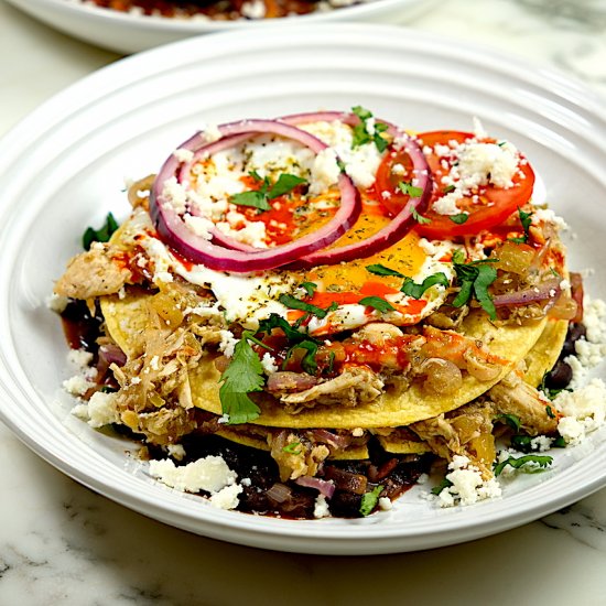 Stacked Breakfast Enchiladas