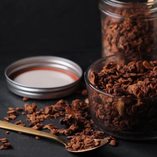 Peanut Butter Chocolate Granola